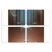 Магнитные фотопазлы 80 на 50 набор 4 штуки 