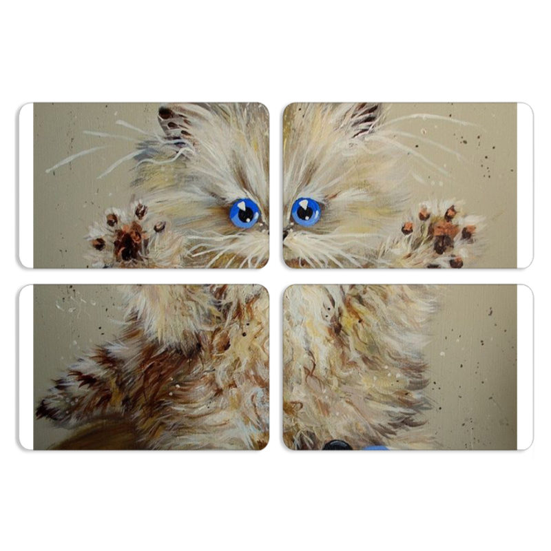 Магнитные фотопазлы 80 на 50 набор 4 штуки 