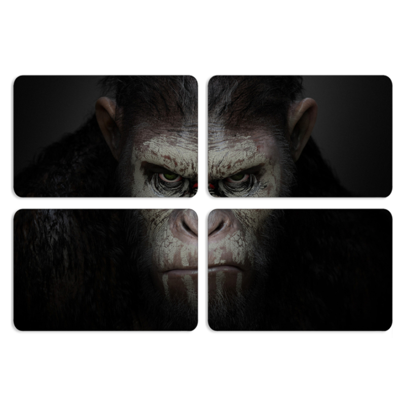 Магнитные фотопазлы 80 на 50 набор 4 штуки 