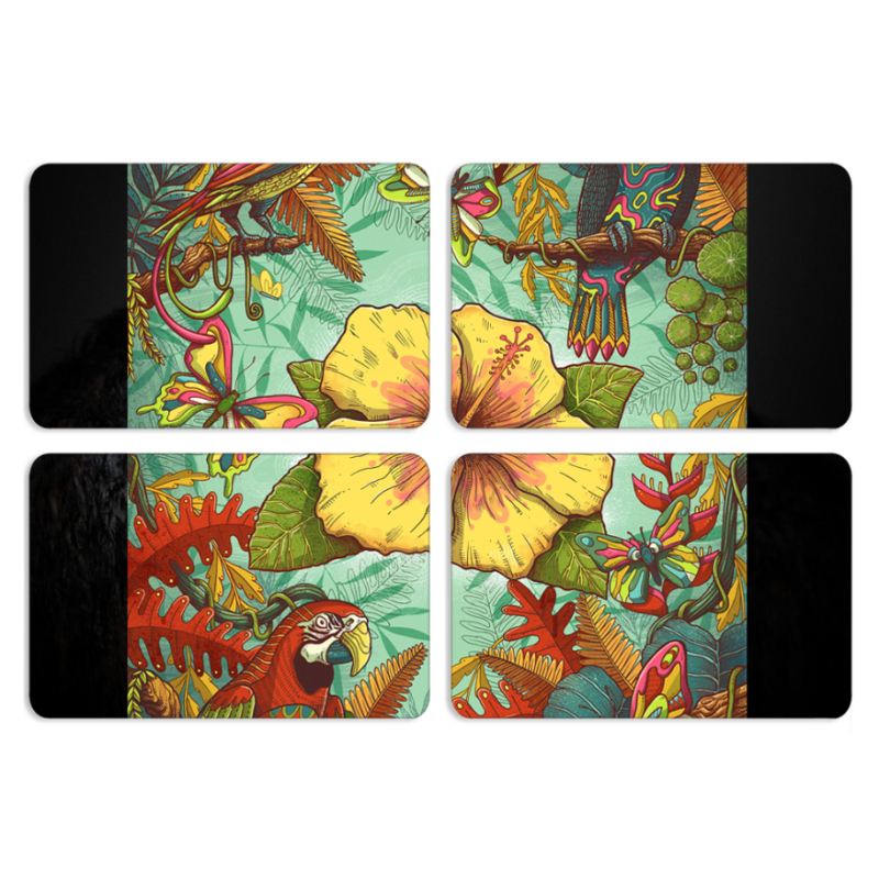 Магнитные фотопазлы 80 на 50 набор 4 штуки 