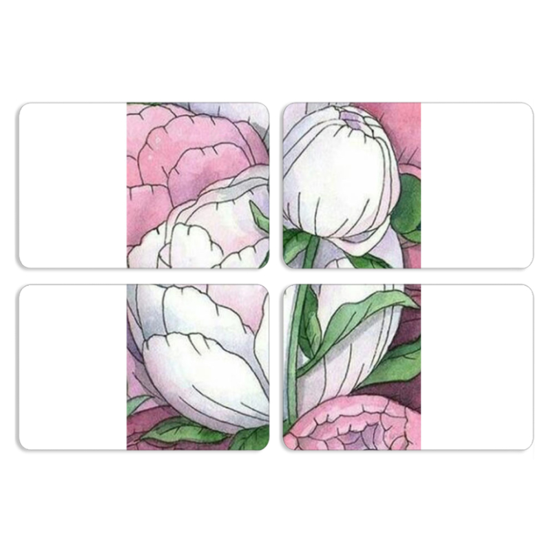 Магнитные фотопазлы 80 на 50 набор 4 штуки 