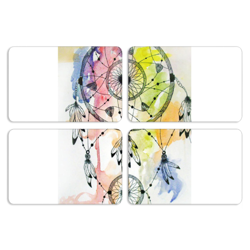 Магнитные фотопазлы 80 на 50 набор 4 штуки 