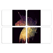 Магнитные фотопазлы 80 на 50 набор 4 штуки 