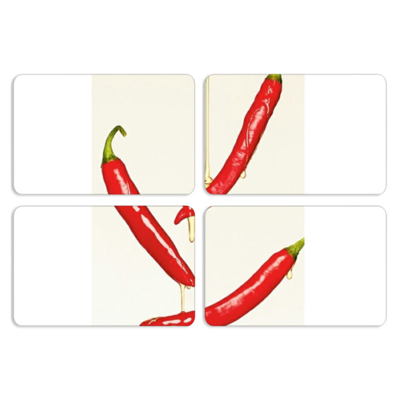 Магнитные фотопазлы 80 на 50 набор 4 штуки 