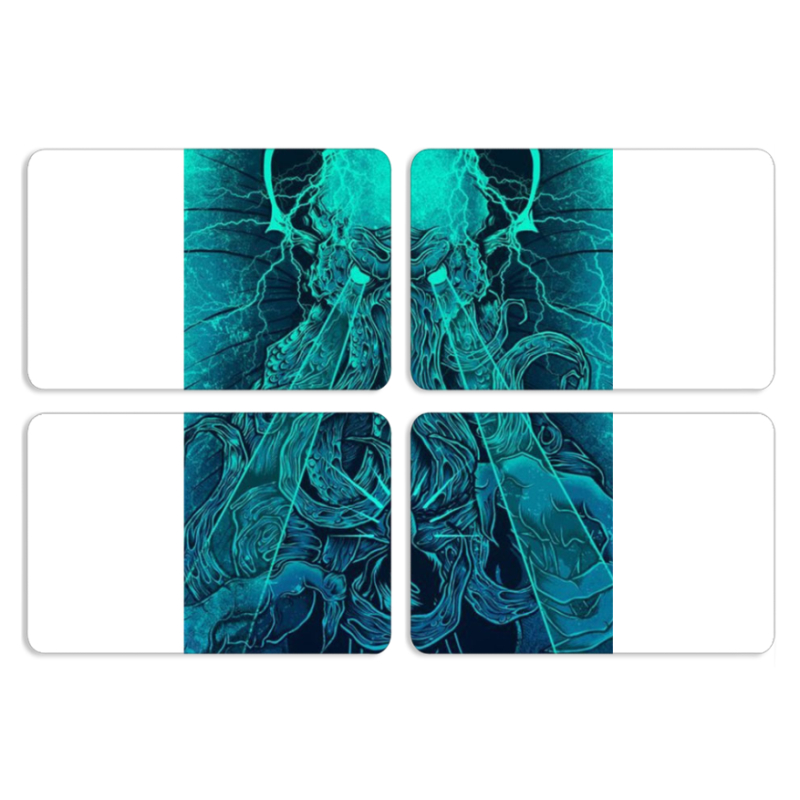 Магнитные фотопазлы 80 на 50 набор 4 штуки 