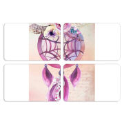 Магнитные фотопазлы 80 на 50 набор 4 штуки 