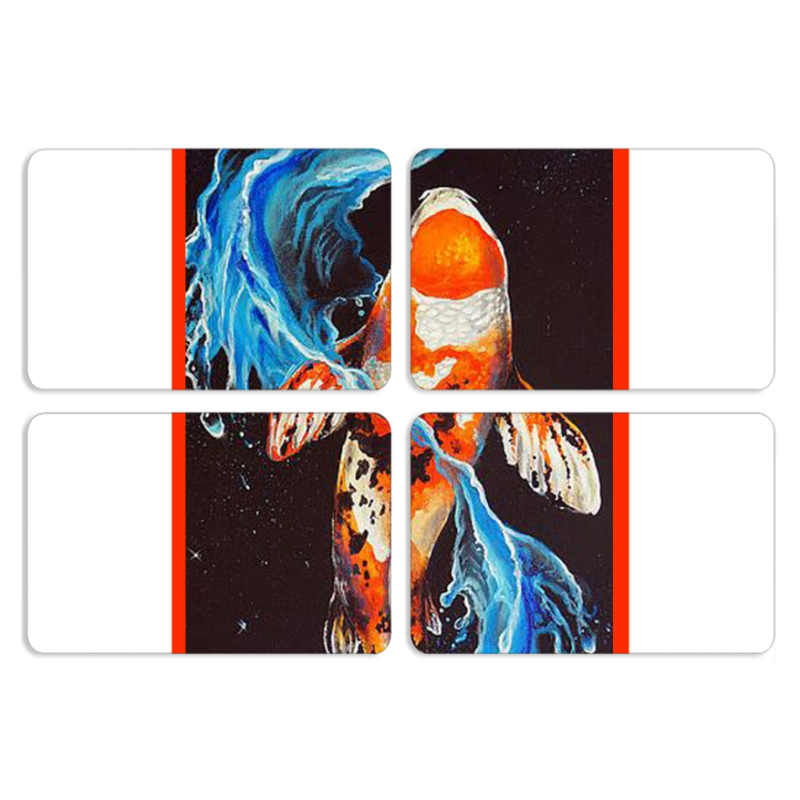 Магнитные фотопазлы 80 на 50 набор 4 штуки 