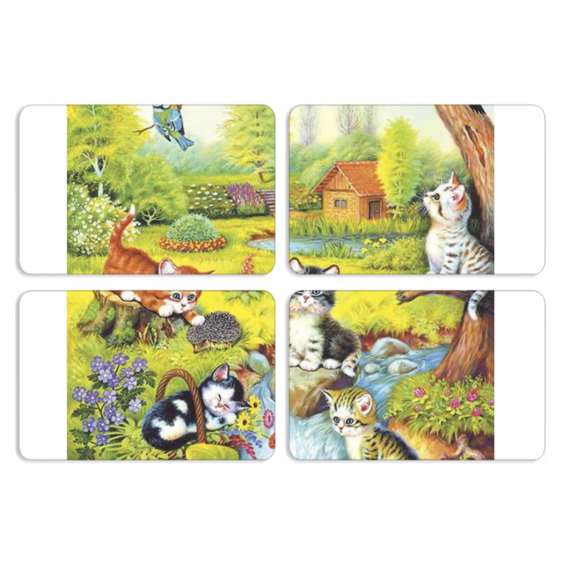 Магнитные фотопазлы 80 на 50 набор 4 штуки 