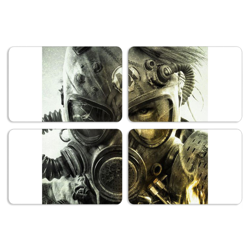 Магнитные фотопазлы 80 на 50 набор 4 штуки 