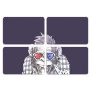 Магнитные фотопазлы 80 на 50 набор 4 штуки 