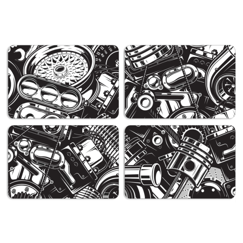 Магнитные фотопазлы 80 на 50 набор 4 штуки 