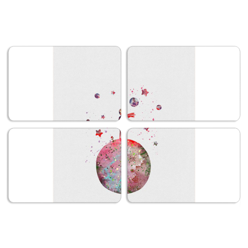 Магнитные фотопазлы 80 на 50 набор 4 штуки 