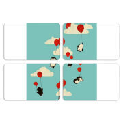 Магнитные фотопазлы 80 на 50 набор 4 штуки 