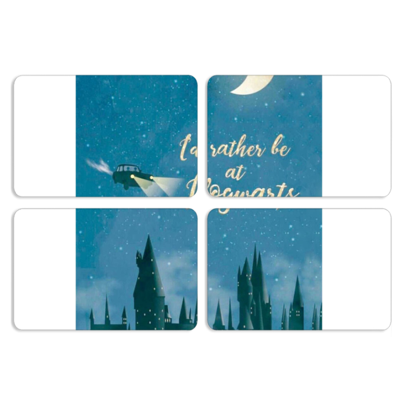 Магнитные фотопазлы 80 на 50 набор 4 штуки 