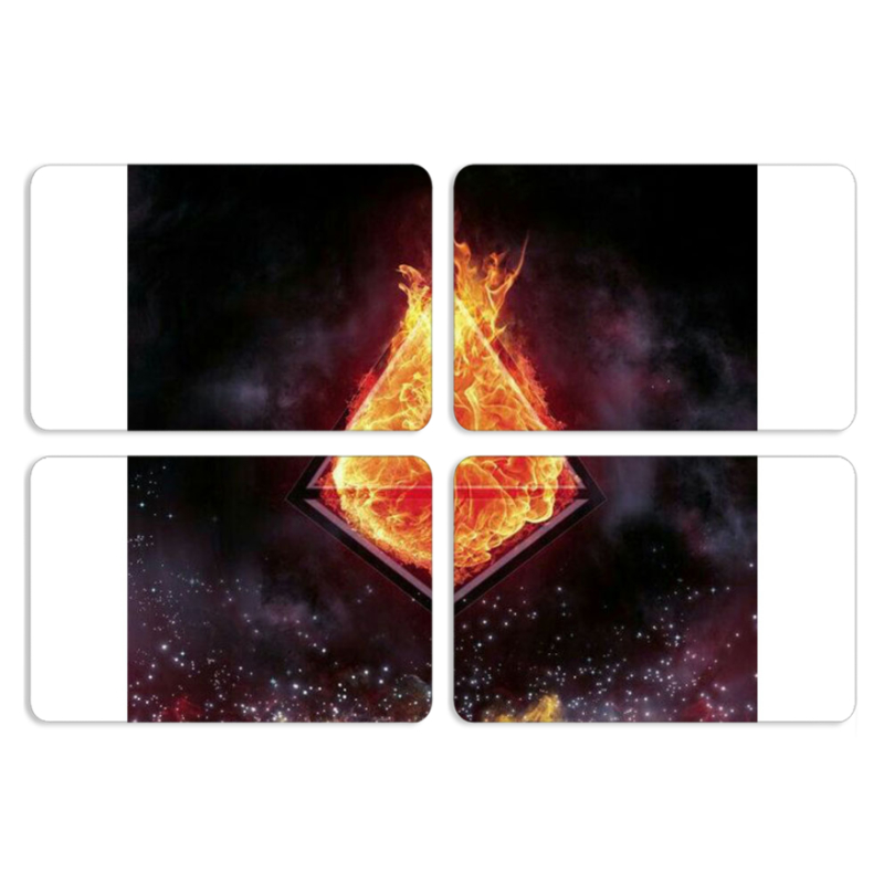 Магнитные фотопазлы 80 на 50 набор 4 штуки 