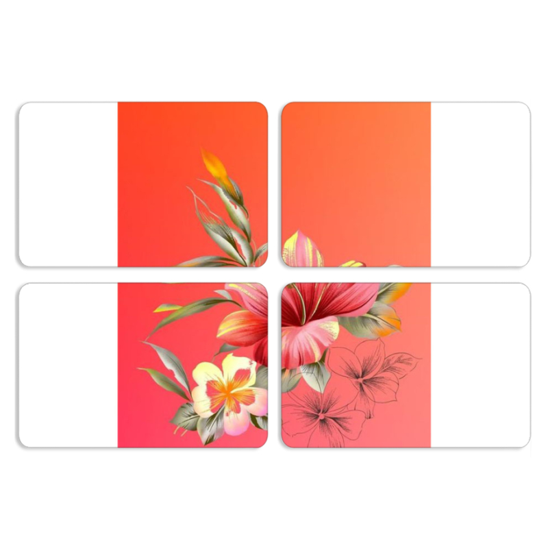 Магнитные фотопазлы 80 на 50 набор 4 штуки 