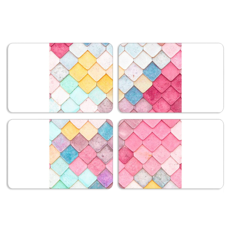 Магнитные фотопазлы 80 на 50 набор 4 штуки 