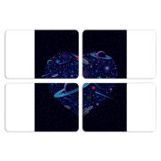 Магнитные фотопазлы 80 на 50 набор 4 штуки 