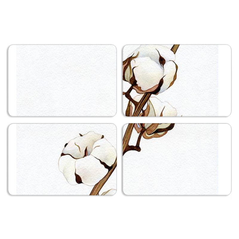 Магнитные фотопазлы 80 на 50 набор 4 штуки 