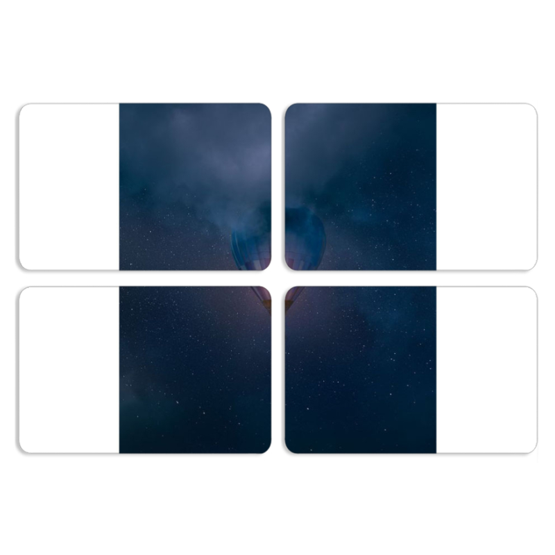 Магнитные фотопазлы 80 на 50 набор 4 штуки 