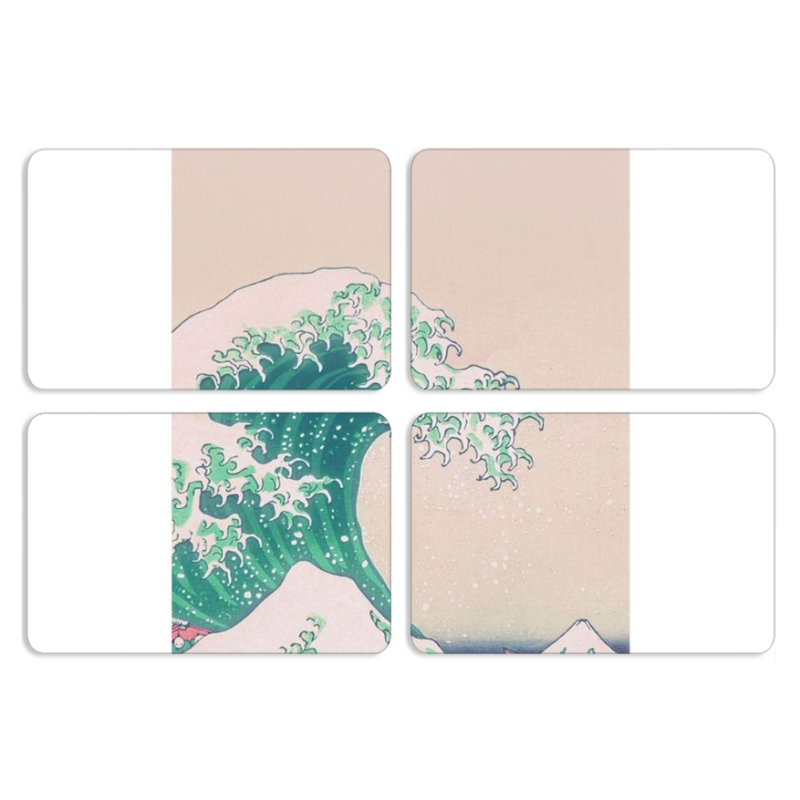 Магнитные фотопазлы 80 на 50 набор 4 штуки 