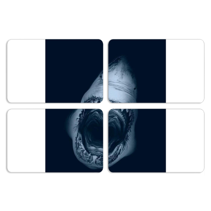 Магнитные фотопазлы 80 на 50 набор 4 штуки 