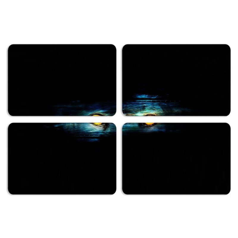 Магнитные фотопазлы 80 на 50 набор 4 штуки Eyes in the Dark