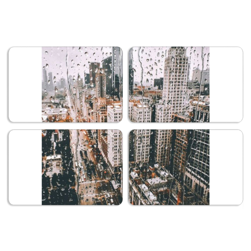 Магнитные фотопазлы 80 на 50 набор 4 штуки 