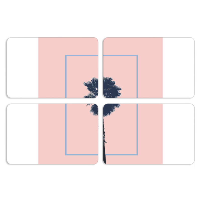 Магнитные фотопазлы 80 на 50 набор 4 штуки 