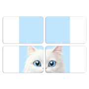 Магнитные фотопазлы 80 на 50 набор 4 штуки 