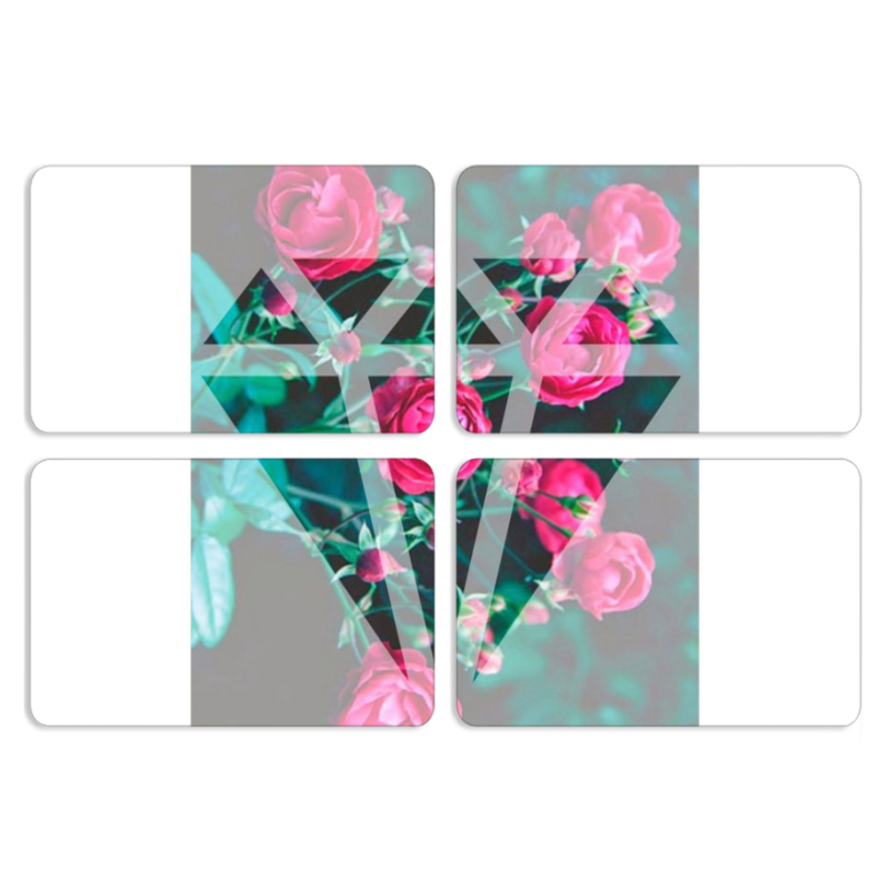 Магнитные фотопазлы 80 на 50 набор 4 штуки 