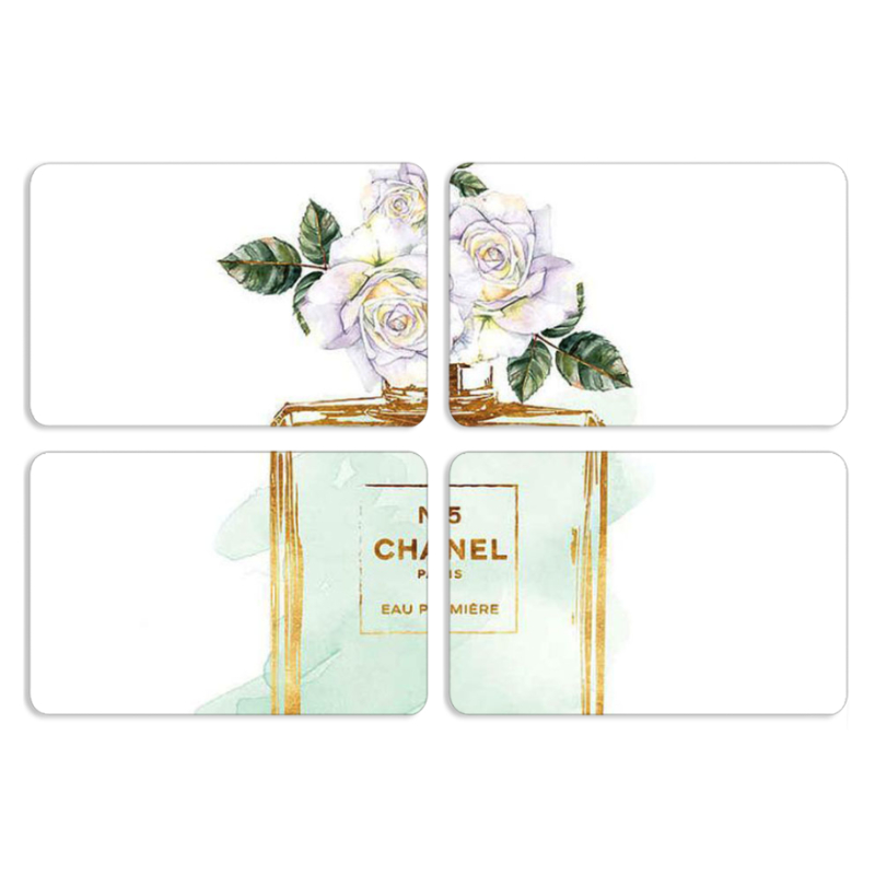 Магнитные фотопазлы 80 на 50 набор 4 штуки 