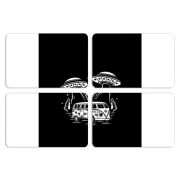 Магнитные фотопазлы 80 на 50 набор 4 штуки 