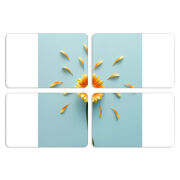 Магнитные фотопазлы 80 на 50 набор 4 штуки 