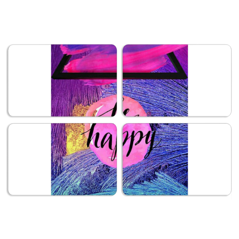 Магнитные фотопазлы 80 на 50 набор 4 штуки 