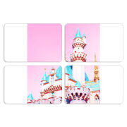 Магнитные фотопазлы 80 на 50 набор 4 штуки 