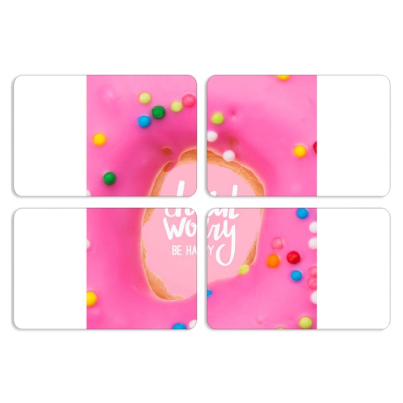 Магнитные фотопазлы 80 на 50 набор 4 штуки 