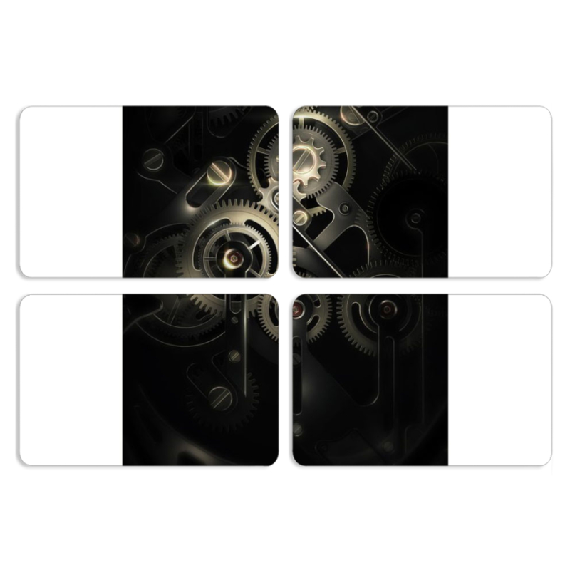 Магнитные фотопазлы 80 на 50 набор 4 штуки 