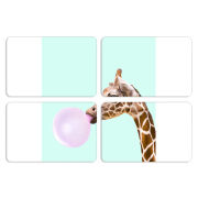 Магнитные фотопазлы 80 на 50 набор 4 штуки 