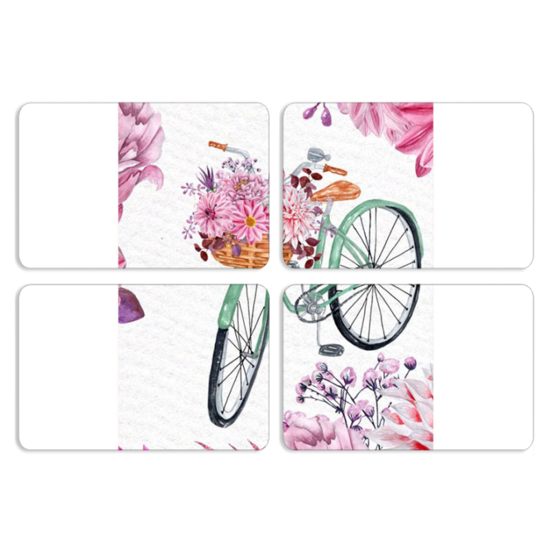 Магнитные фотопазлы 80 на 50 набор 4 штуки 