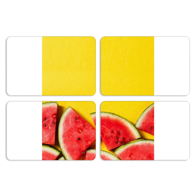 Магнитные фотопазлы 80 на 50 набор 4 штуки 