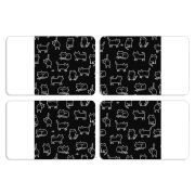 Магнитные фотопазлы 80 на 50 набор 4 штуки 