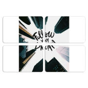 Магнитные фотопазлы 80 на 50 набор 4 штуки 