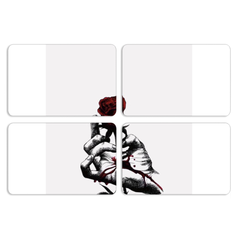 Магнитные фотопазлы 80 на 50 набор 4 штуки 