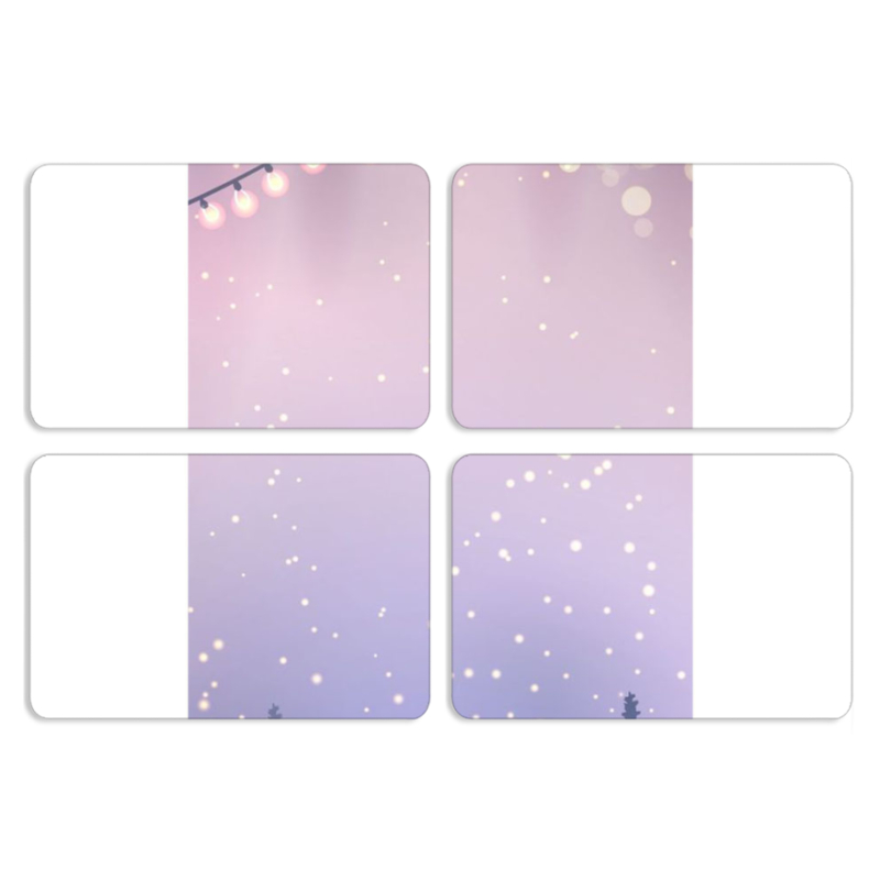 Магнитные фотопазлы 80 на 50 набор 4 штуки 