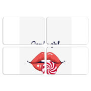 Магнитные фотопазлы 80 на 50 набор 4 штуки 