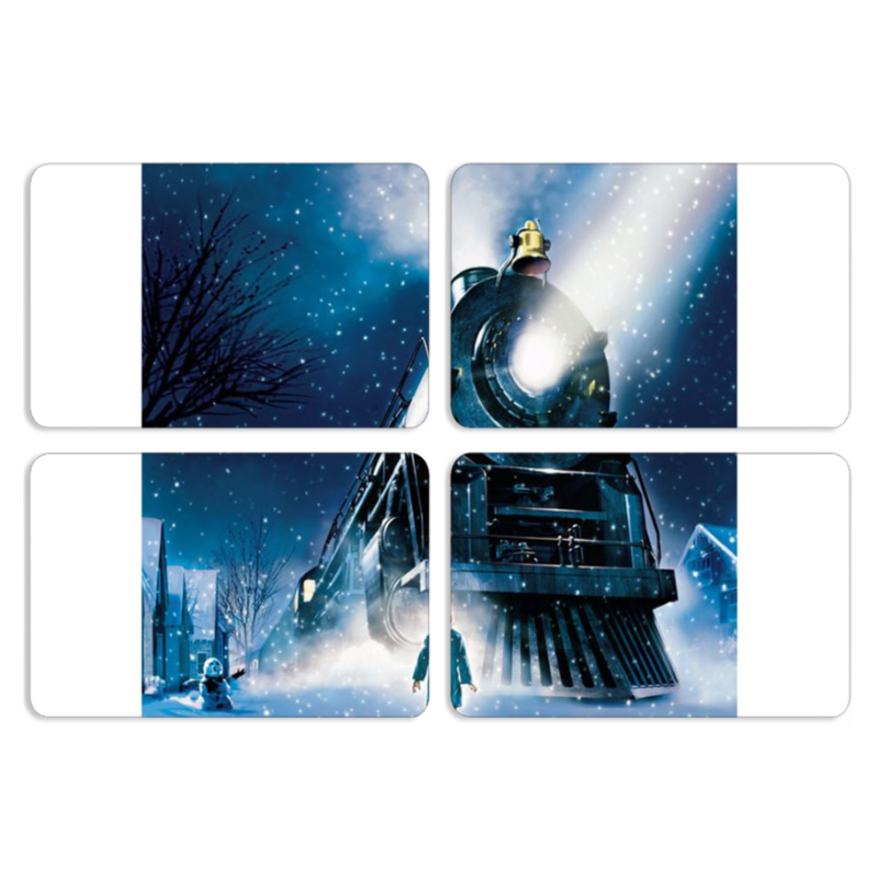 Магнитные фотопазлы 80 на 50 набор 4 штуки 