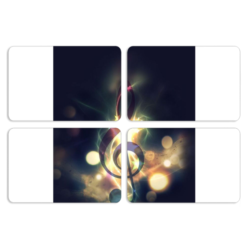 Магнитные фотопазлы 80 на 50 набор 4 штуки 