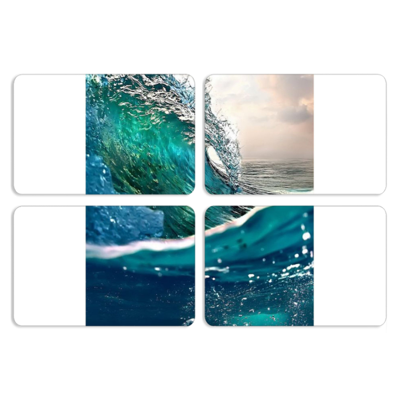 Магнитные фотопазлы 80 на 50 набор 4 штуки 