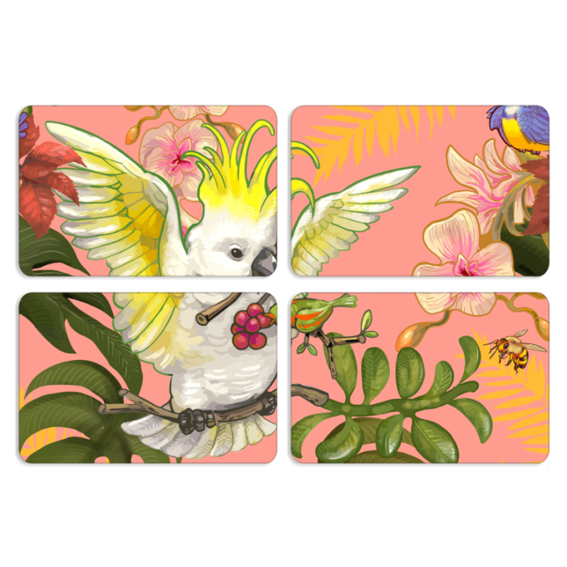 Магнитные фотопазлы 80 на 50 набор 4 штуки 